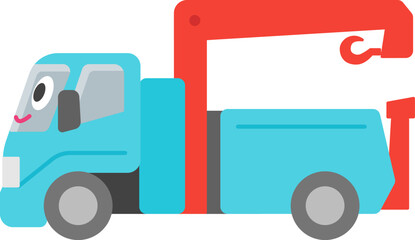 働く車・レッカー車.