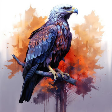 Bald eagle clip art