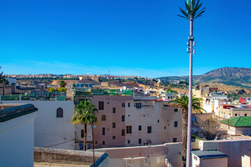 Obraz premium view of the city of the city