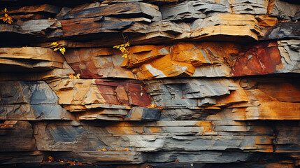 Nature's Canvas: Rock Formations in a National Park, Generative AI