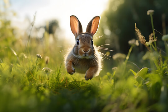 Hopping Rabbit Images – Browse 20,716 Stock Photos, Vectors, and Video ...