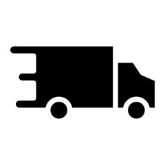truck glyph 