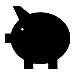 piggy bank glyph 