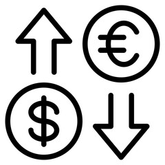 Exchange Rate Icons