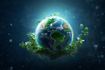 Invest in our planet. Earth day 2023 concept background. Ecology concept