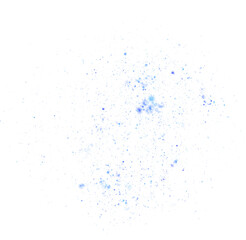 Blue And White Png Stars Material Transparent Light Effect Glitter Sparkle Border Flash Of Light