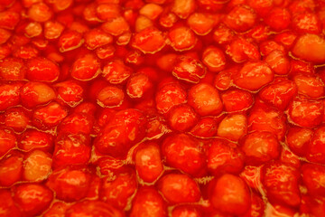 Sweet Water Chestnuts in Syrup, Thai Dessert Recipe.