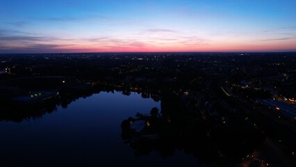 Sunset over nuremberg