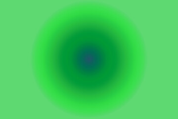 Kreis mit Farbverlauf zum Zentrum hin; softer Farbübergang in Grüntönen und blauem Mittelpunkt; als Hintergrund oder Gestaltungselement mit energetischer Wirkung