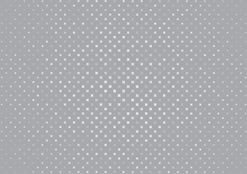grey background with x seamless pattern
