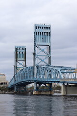 Bridge to Downtown in Jacksonville, Florida. 