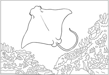 Adventure Coloring Book Animal Kingdom and Wild Safari