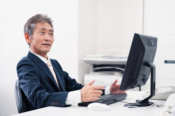 優しい雰囲気の上司