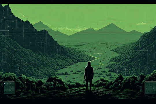 futuristic desolation