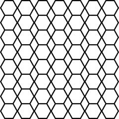 Geometric Hexagon Seamless Pattern Abstract Background