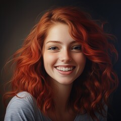 Fototapeta premium Portrait of a beautiful woman