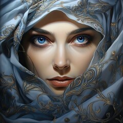 Portrait of a beautiful woman