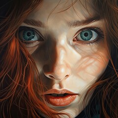 Portrait of a beautiful woman