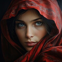 Portrait of a beautiful woman