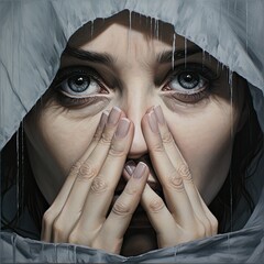 Portrait of a beautiful woman