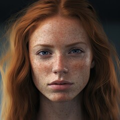 Portrait of a beautiful woman