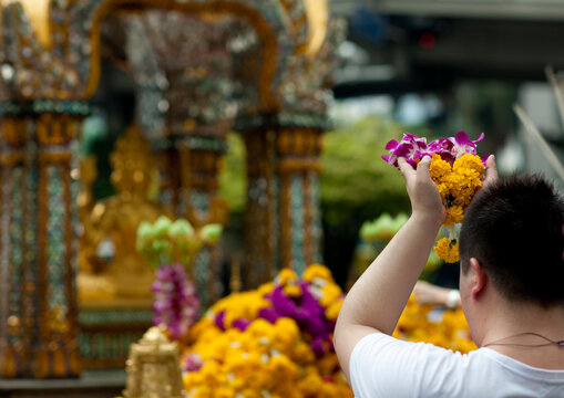 Phra brahma erawan, Bangkok, Thailand