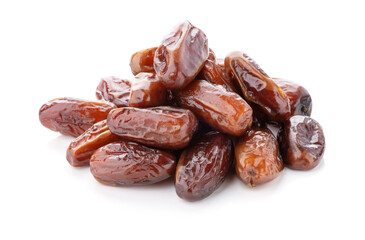 Dates isolated on white background