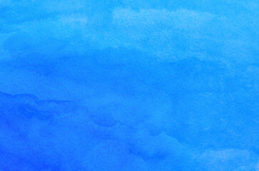 Abstract blue watercolor background texture