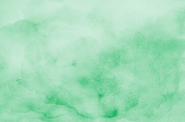 Abstract green watercolor background texture - 627722487