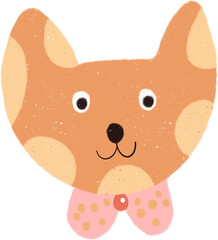 Hand drawn Cute Cat Illustration