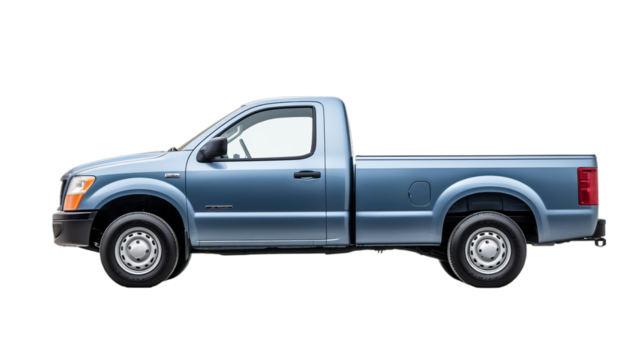 pickup truck isolated on transparent background
