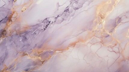 Generative AI : Purple lavender liquid watercolor background with golden lines. Pastel violet marble alcohol ink drawing effect. Vector illustration design template for wedding invitation, menu, rsvp.
