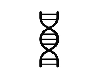Dna icon vector design illustration.DNA icon,DNA Helix icon template