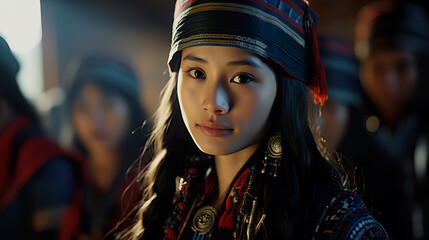 Hmong - Indigenous Southeast Asian Ethnic Group.