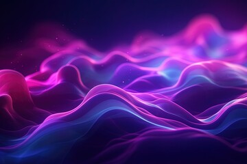 abstract futuristic background with pink blue glowing neon moving high speed wave lines and bokeh lights. Data transfer concept Fantastic wallpaper