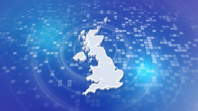 United Kingdom 3D Map on Minimal Background
Multi Purpose Background with Ripples and Boxes with 3D Country Map
Useful for Politics, Elections, Travel, News and Sports Events
