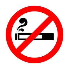 no smoking sign with good quality and good design