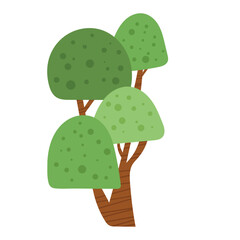 Drawn Tree Illustration