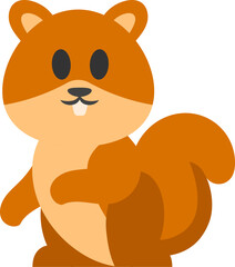 Cute Squirrel Illustration