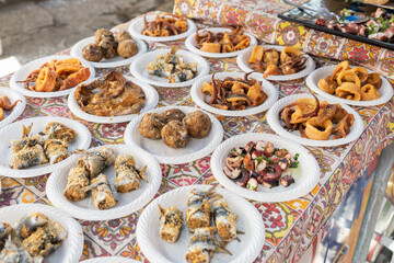 street food a palermo in sicilia