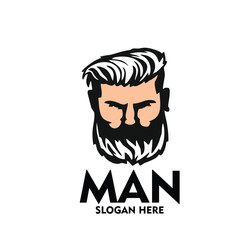 Design logo icon character mascot man