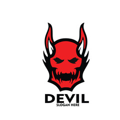 Design logo icon character mascot devil