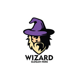 Design logo icon character mascot wizard