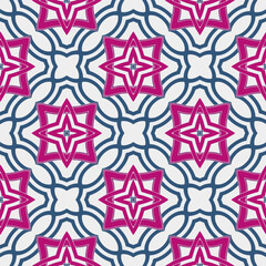 Geometric ornament in ethnic style.Seamless pattern with abstract  shapes.Repeat design for fashion, textile design,  on wall paper, wrapping paper, fabrics and home decor.