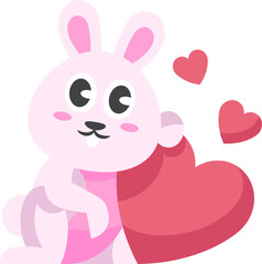 Cute Rabbit Illustration