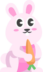 Cute Rabbit Illustration