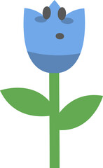 Cute Flower Character Illustration