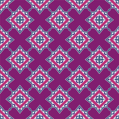 Geometric ornament in ethnic style.Seamless pattern with abstract  shapes.Repeat design for fashion, textile design,  on wall paper, wrapping paper, fabrics and home decor.