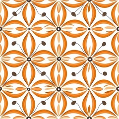 seamless floral pattern, generative AI 