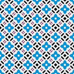 Geometric ornament in ethnic style.Seamless pattern with abstract  shapes.Repeat design for fashion, textile design,  on wall paper, wrapping paper, fabrics and home decor.